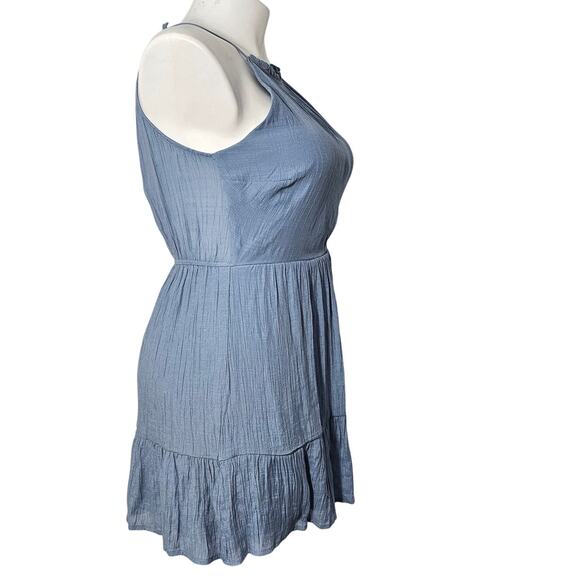 Trixxi Women's Summer Flowy Dress with Ruffled sz L - Picture 2 of 10